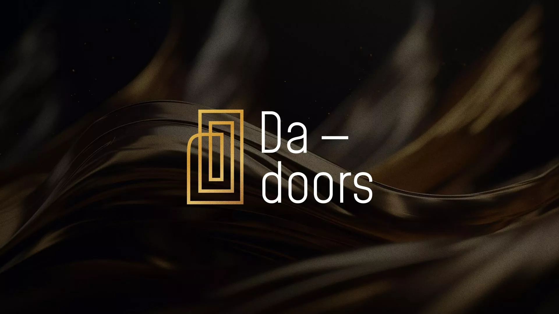 Разработка логотипа для компании «DA-DOORS» в Поронайске